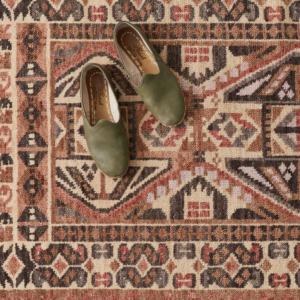 Modern Minimal Hand-Knotted Runner Rug - Image 3