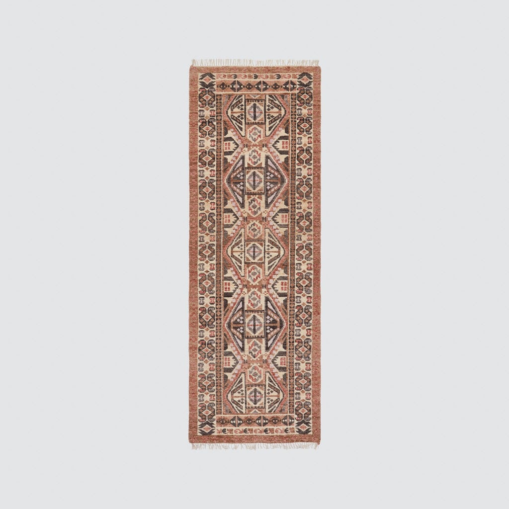 Modern Minimal Hand-Knotted Runner Rug - Image 5