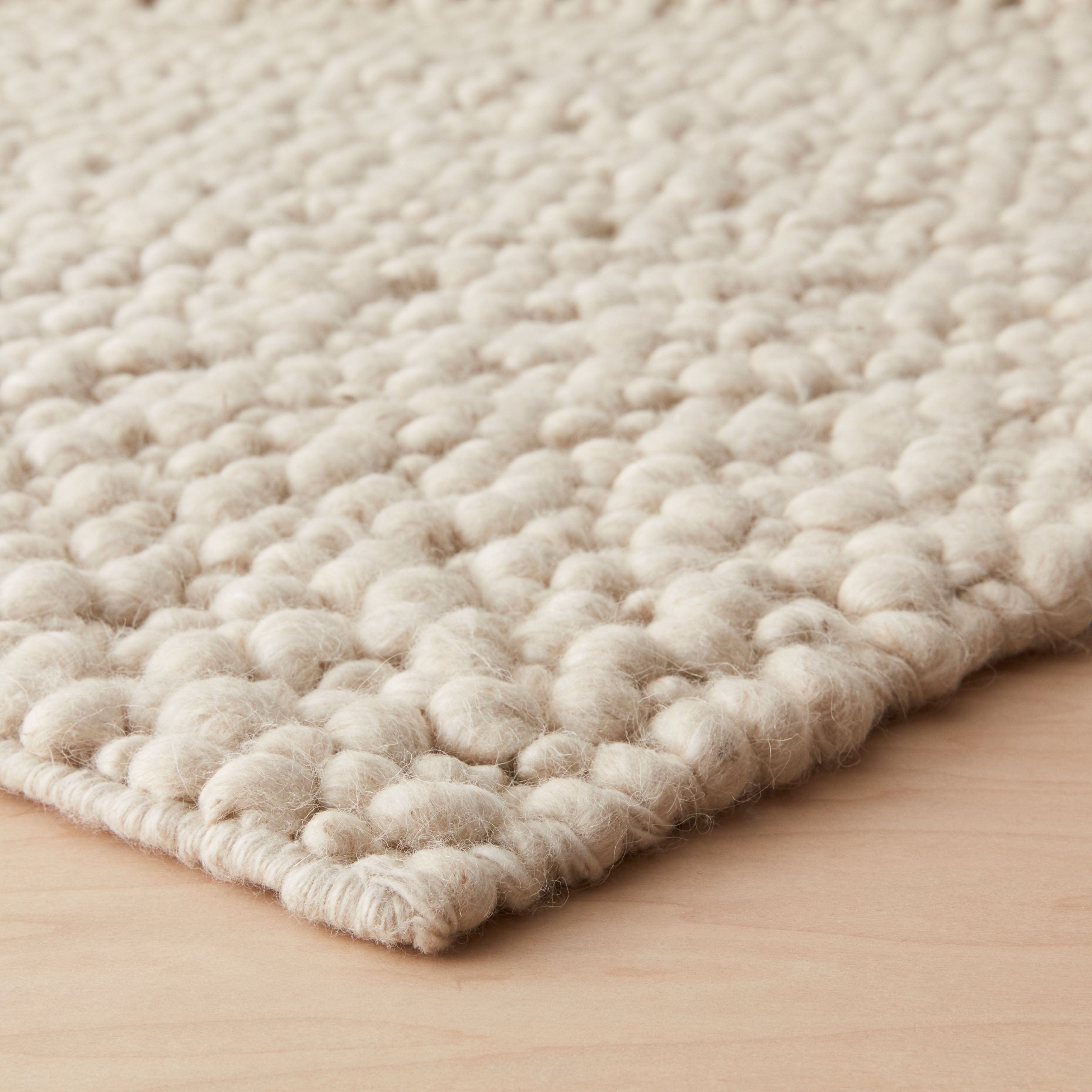 Woven Handwoven Area Rug in Natural - Image 5