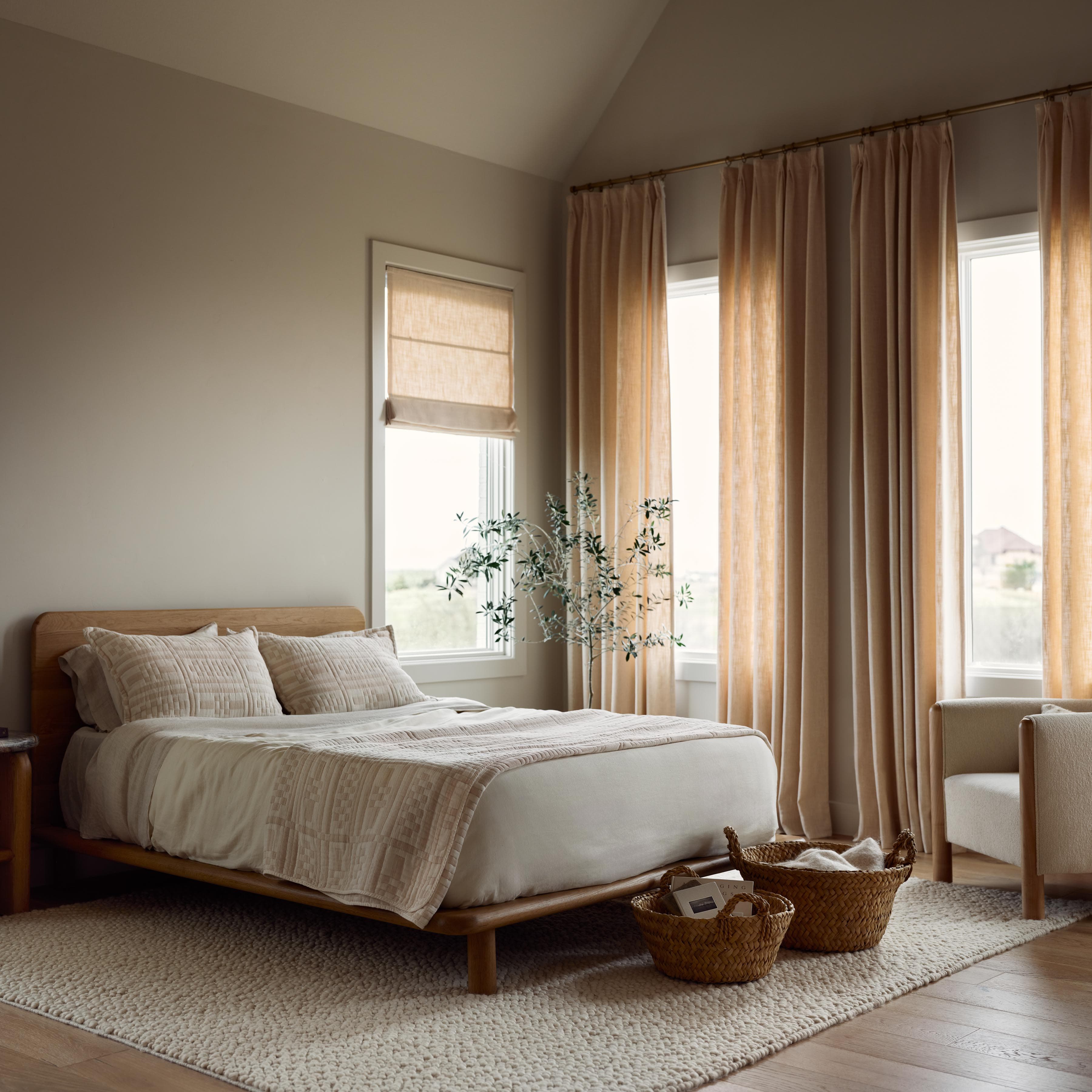 Woven Handwoven Area Rug in Natural - Image 2