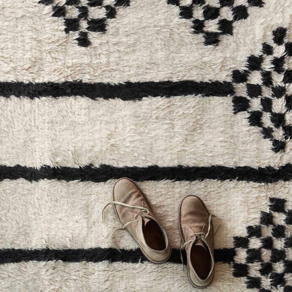 Tonal Textured Hand-Knotted Area Rug - Image 2