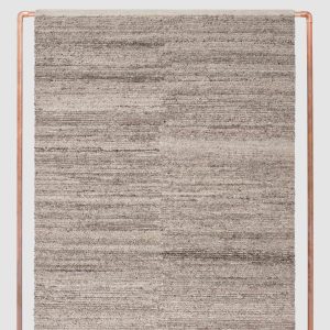 Textured Handwoven Area Rug in Mushroom