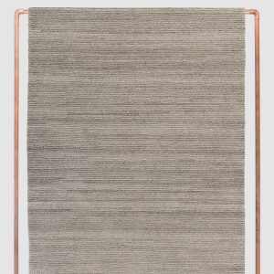 Refined Hand-Knotted Area Rug in Grey