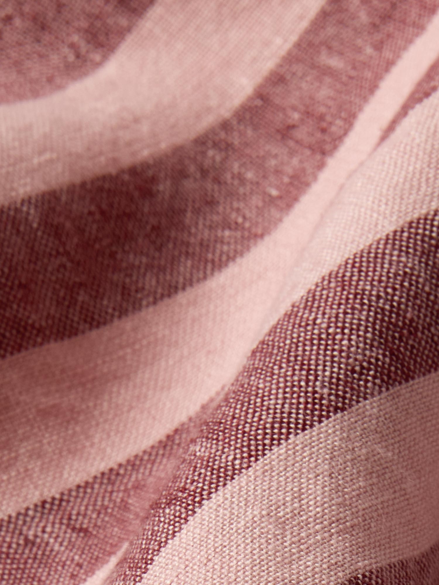 Rhubarb Striped Linen Blend Pillowcase Pair - Image 3