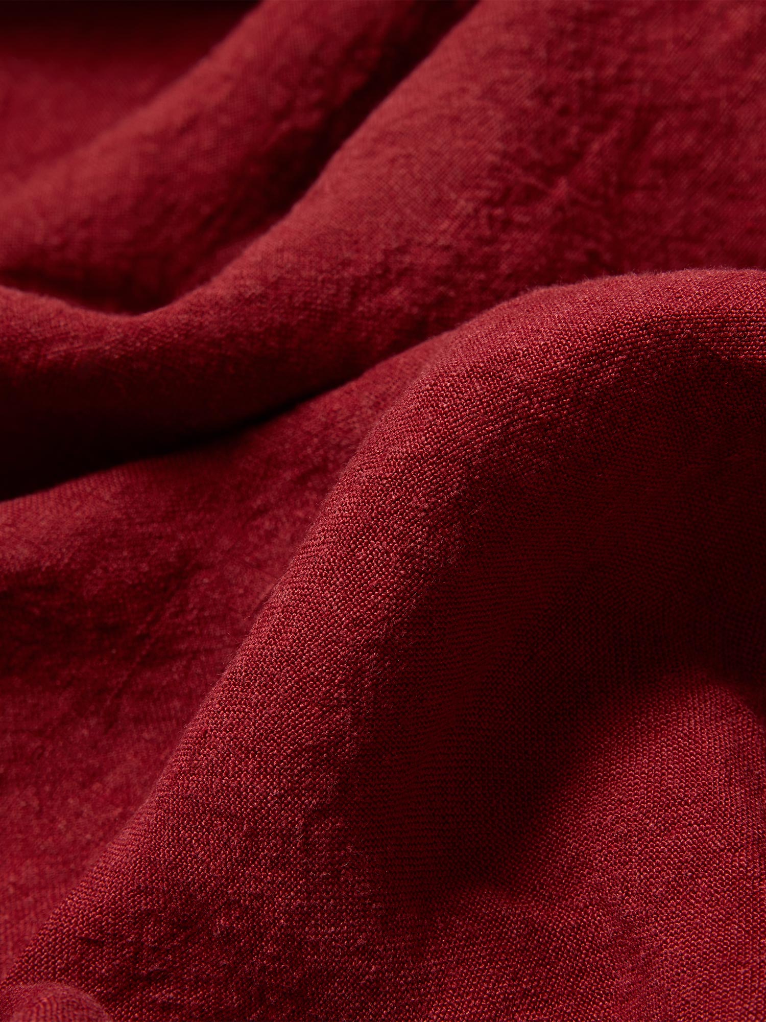 Rhubarb Linen Fitted Sheet Collection - Image 3