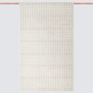 Modern Linear Handwoven Accent Rug