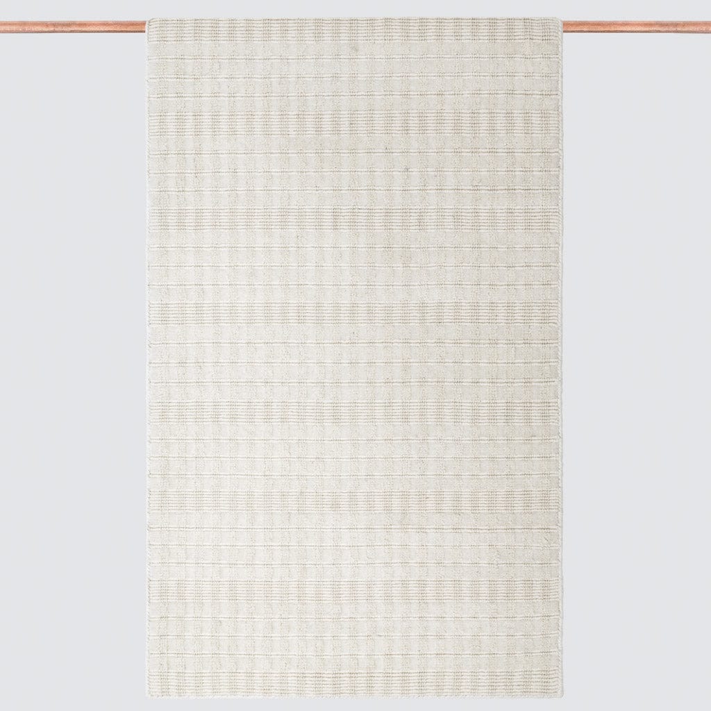 Modern Linear Handwoven Accent Rug