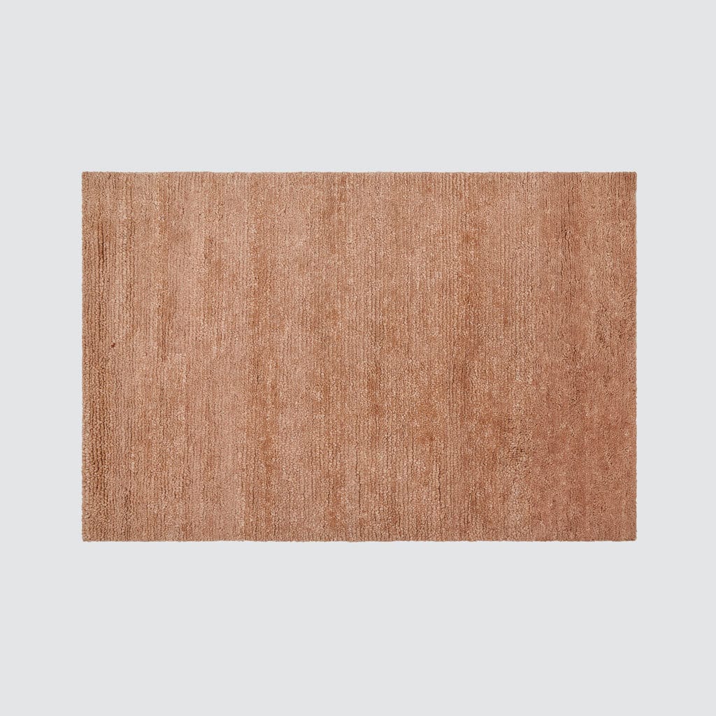 Artisan Hand-Knotted Area Rug in Rose - Image 4