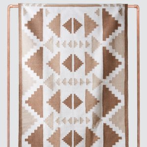 Modern Geometric Handwoven Area Rug