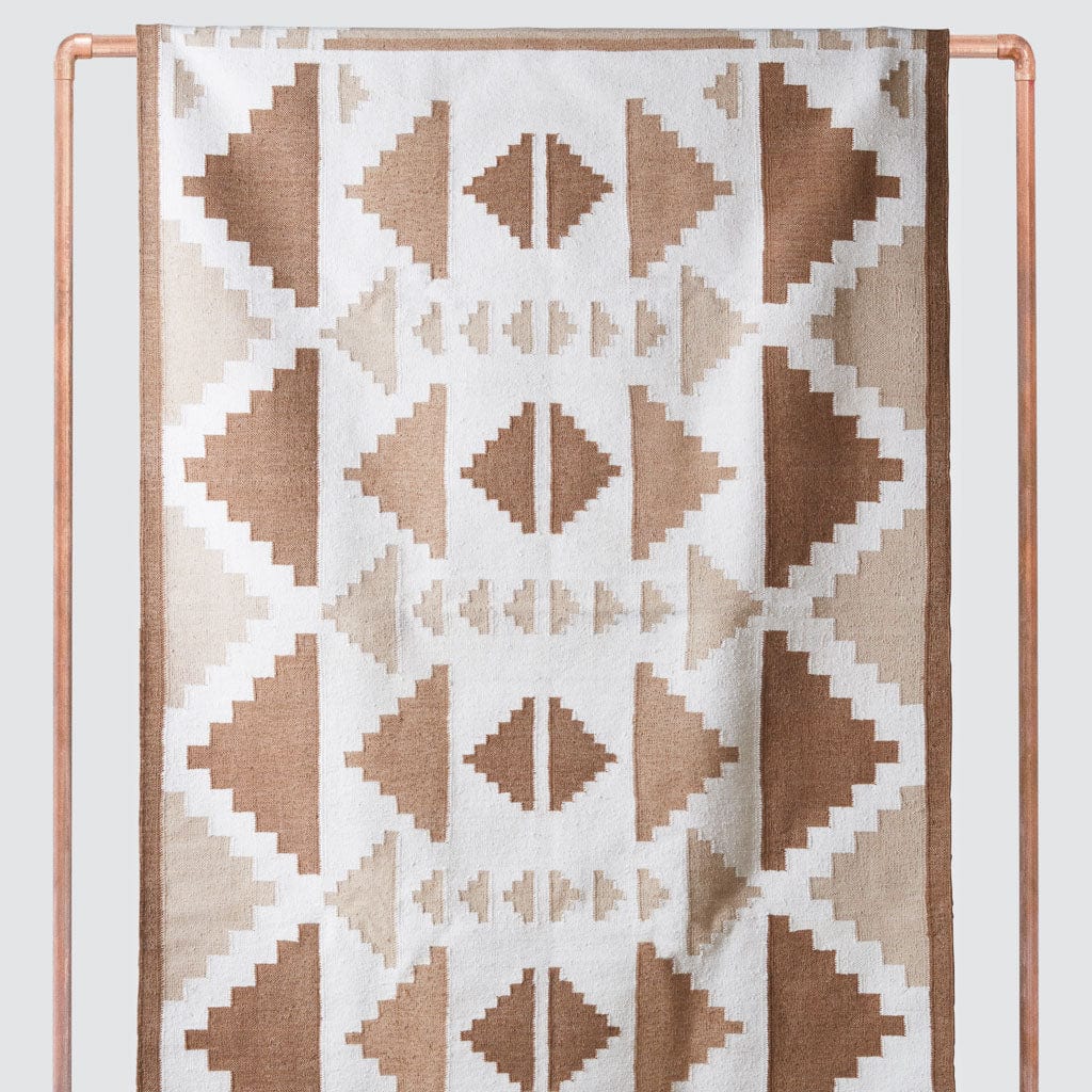 Modern Geometric Handwoven Area Rug