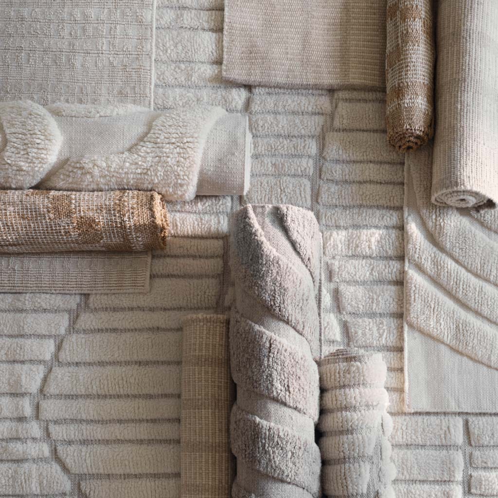 Textured Hand-Knotted Wool Area Rug - Image 4