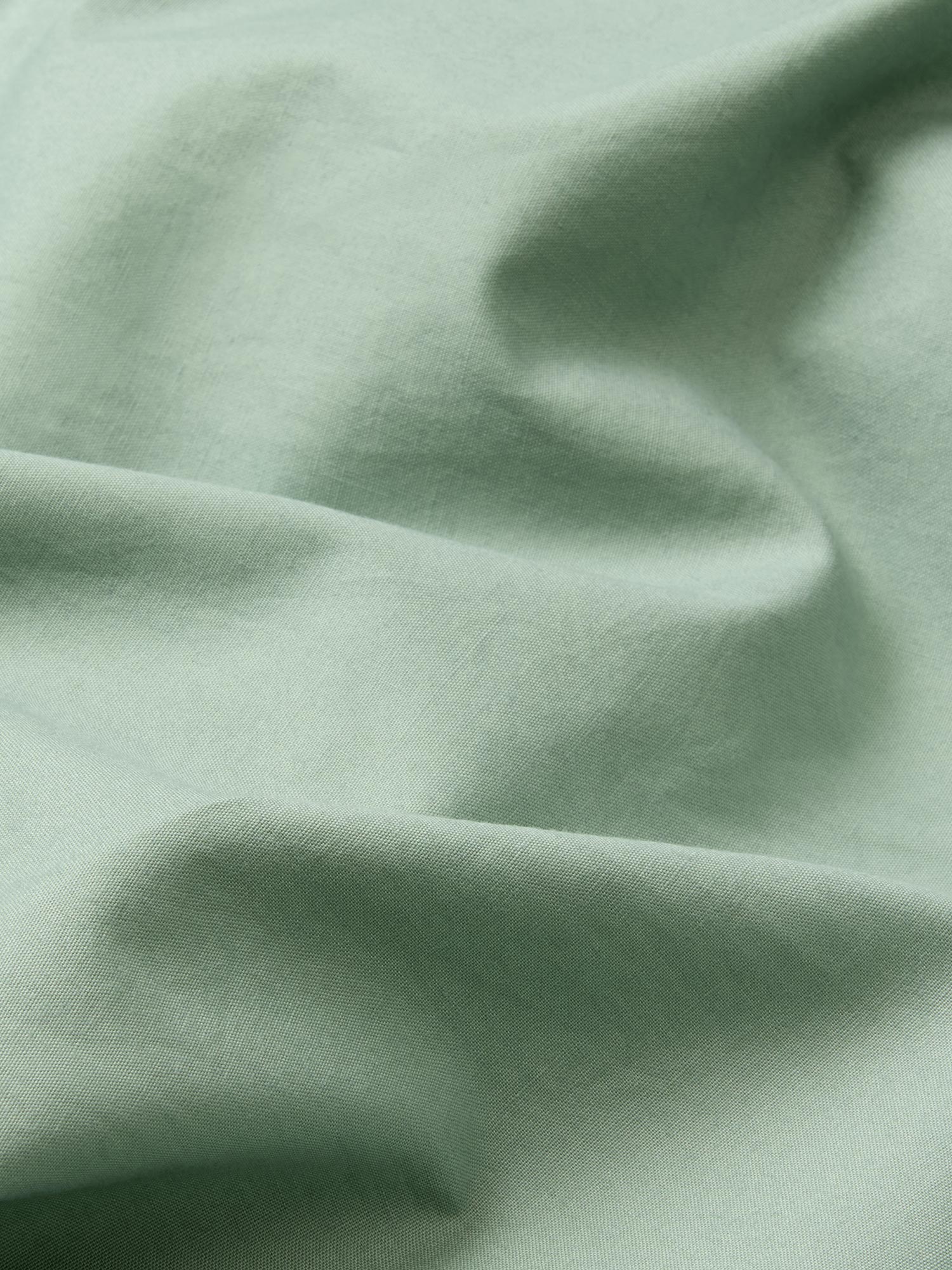 Mellow Green Cotton Flat Sheet Collection - Image 3